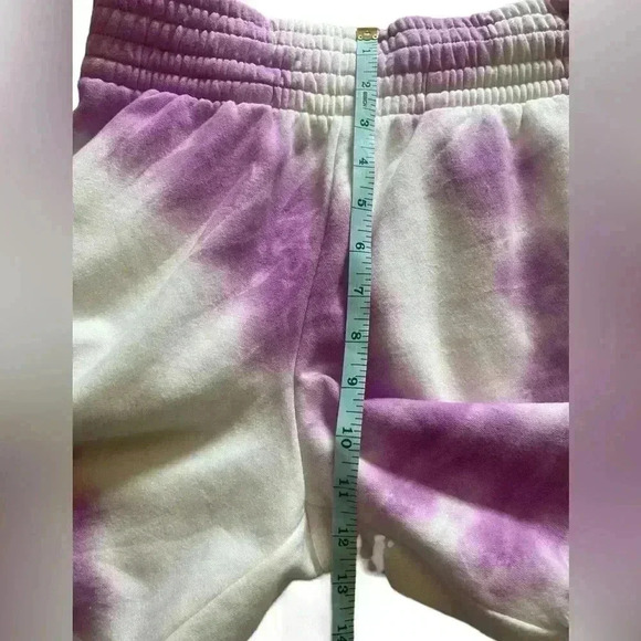 DSG NWT Women’s Long Fleece Short Lilac Fields Tie Dye Size 2XS - Picture 8 of 12